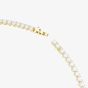 Swarovski Matrix 18ct Yellow Gold Plated Tennis Necklace 5681795