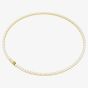 Swarovski Matrix 18ct Yellow Gold Plated Tennis Necklace 5681795