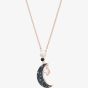 Swarovski Symbolic Moon Rose Gold Tone Pendant 5489534