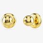 Swarovski Meteora Gold Plated White Crystal Stud Earrings 5683444