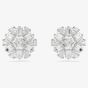 Swarovski Idyllia Rhodium Plated Snowflake Stud Earrings 5691483