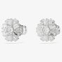 Swarovski Idyllia Rhodium Plated Snowflake Stud Earrings 5691483