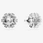 Swarovski Idyllia Rhodium Plated Snowflake Stud Earrings 5691483