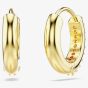 Swarovski Matrix Gold Tone Plated Mini Hoop Earrings 5697228