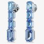 Swarovski Millenia Rhodium Plated Crystal Dropper Earrings 5696516