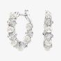 Swarovski Matrix White Pearl Hoop Earrings 5709256