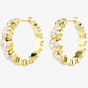 Swarovski Imber Gold Plated Hoop Earrings 5711483