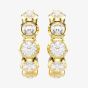 Swarovski Imber Gold Plated Hoop Earrings 5711483