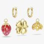 Swarovski Idyllia Gold Tone Plated Interchangeable Earring Set 5742681