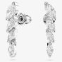 Swarovski Mesmera Rhodium Plated Marquise Cut Stud Earrings 5748007