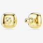 Swarovski Una Angelic 18ct Yellow Gold Cushion Cut Halo Stud Earrings 5764762