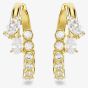 Swarovski Mesmera 18ct Gold Plated Hoop Earrings 5761975