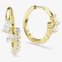 Swarovski Mesmera 18ct Gold Plated Hoop Earrings 5761975
