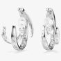 Swarovski Vienna Rhodium Plated Clip On Earrings 5756046