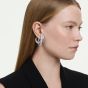 Swarovski Vienna Rhodium Plated Clip On Earrings 5756046