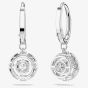 Swarovski Sparkling Dance White Crystal Dropper Earrings 5504652