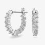 Swarovski Vittore White Crystal Mini Hoop Earrings 5562126