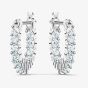 Swarovski Vittore White Crystal Mini Hoop Earrings 5562126