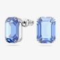 Swarovski Millenia Blue Octagon Crystal Stud Earrings 5614935