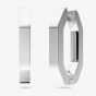 Swarovski Dextera Crystal Octagon Medium Hoop Earrings 5618308