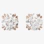 Swarovski Constella Rose Gold-Plated Stud Earrings 5638801