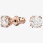 Swarovski Constella Rose Gold-Plated Stud Earrings 5638801