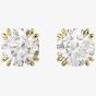 Swarovski Constella Gold-Plated Stud Earrings 5642595