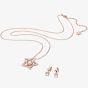 Swarovski Stella Rose Gold Tone Plated Crystal Jewellery Set 5622730