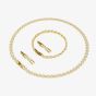 Swarovski Una Gold Bracelet & Necklet Jewellery Set 5720506
