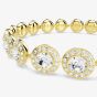 Swarovski Una Angelic Gold Tone Plated White Crystal Jewellery Set 5750619