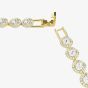 Swarovski Una Angelic Gold Tone Plated White Crystal Jewellery Set 5750619