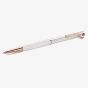 Swarovski Crystalline Rose Gold Tone Plated Pink Heart Pen 5732990
