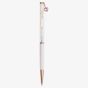 Swarovski Crystalline Rose Gold Tone Plated Pink Heart Pen 5732990