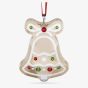 Swarovski Holiday Cheers Gingerbread Bell Ornament 5681580