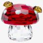 Swarovski Idyllia Crystal Mushroom & Ladybugs Figurine 5683436