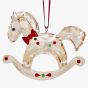 Swarovski Holiday Cheers Gingerbread Rocking Horse Ornament 5627608
