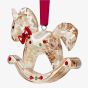 Swarovski Holiday Cheers Gingerbread Rocking Horse Ornament 5627608