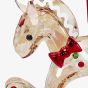 Swarovski Holiday Cheers Gingerbread Rocking Horse Ornament 5627608