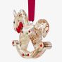 Swarovski Holiday Cheers Gingerbread Rocking Horse Ornament 5627608