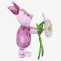 Swarovski Winnie the Pooh Piglet With Flower Figurine 5732817