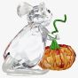 Swarovski Idyllia Mouse and Pumpkin Figurine 5732809