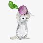 Swarovski Idyllia Mouse and Radish Figurine 5732810