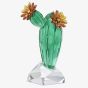 Swarovski Crystal Flowers Golden Yellow Cactus Ornament 5427592