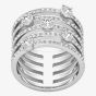Swarovski Creativity Silvery Crystal Ring