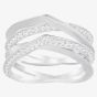 Swarovski Genius Four Row Ring