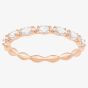 Swarovski Vittoire Rose Gold Tone Ring 5366583