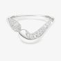 Swarovski Classica Sterling Silver Round Cut Open Ring 5742582 55