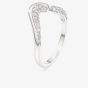 Swarovski Classica Sterling Silver Round Cut Open Ring 5742582 55
