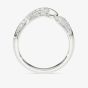 Swarovski Classica Sterling Silver Round Cut Open Ring 5742582 55