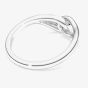 Swarovski Classica Sterling Silver Round Cut Interlocking Ring 5745563 55